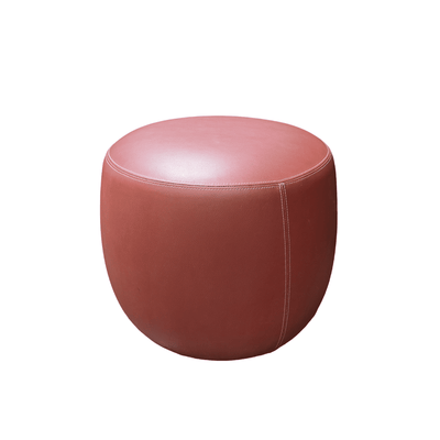 Used Bernhardt Apel Stool – Burgandy Leather