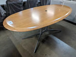 used Eagle Oval 6′ Confernce Table W/ Base