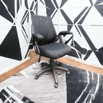 used Flash Black Mesh Back Chair