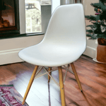 Used Herman Miller Eames Molded Plastic Chair Wood Legs