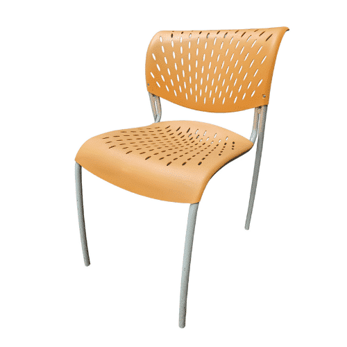 used Izzy+ Orange Stacking Chair