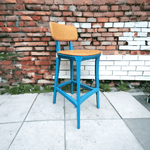Used JSI Jude Leather Barstool