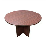 used PTA, CHERRY LAMINATE 42" ROUND TABLE