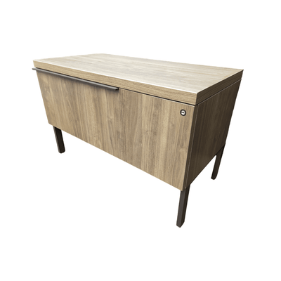 used Steelcase 36 single drawer lateral file dark bronze