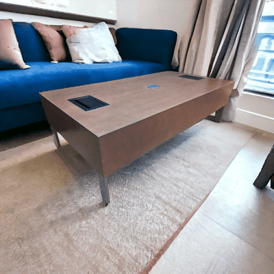 used Steelcase Coffee Table W/Power