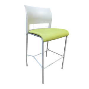 Used Steelcase Barstools Lime Green grey