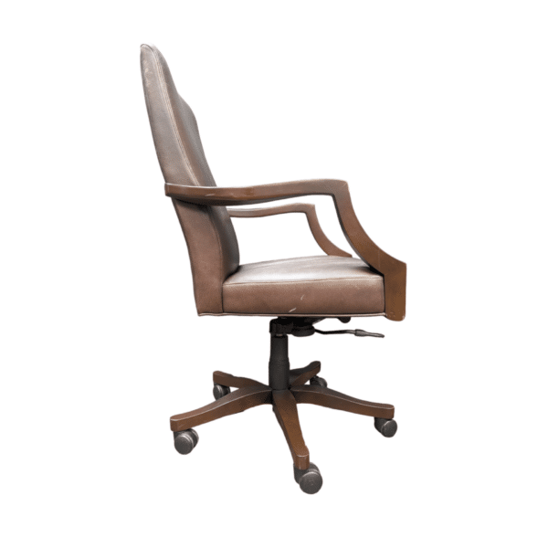 used leather Conference chair 