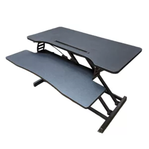 Black Adjustable Desk Riser