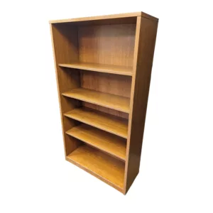 4 Shelf Cherry Bookcase, 66x36x15