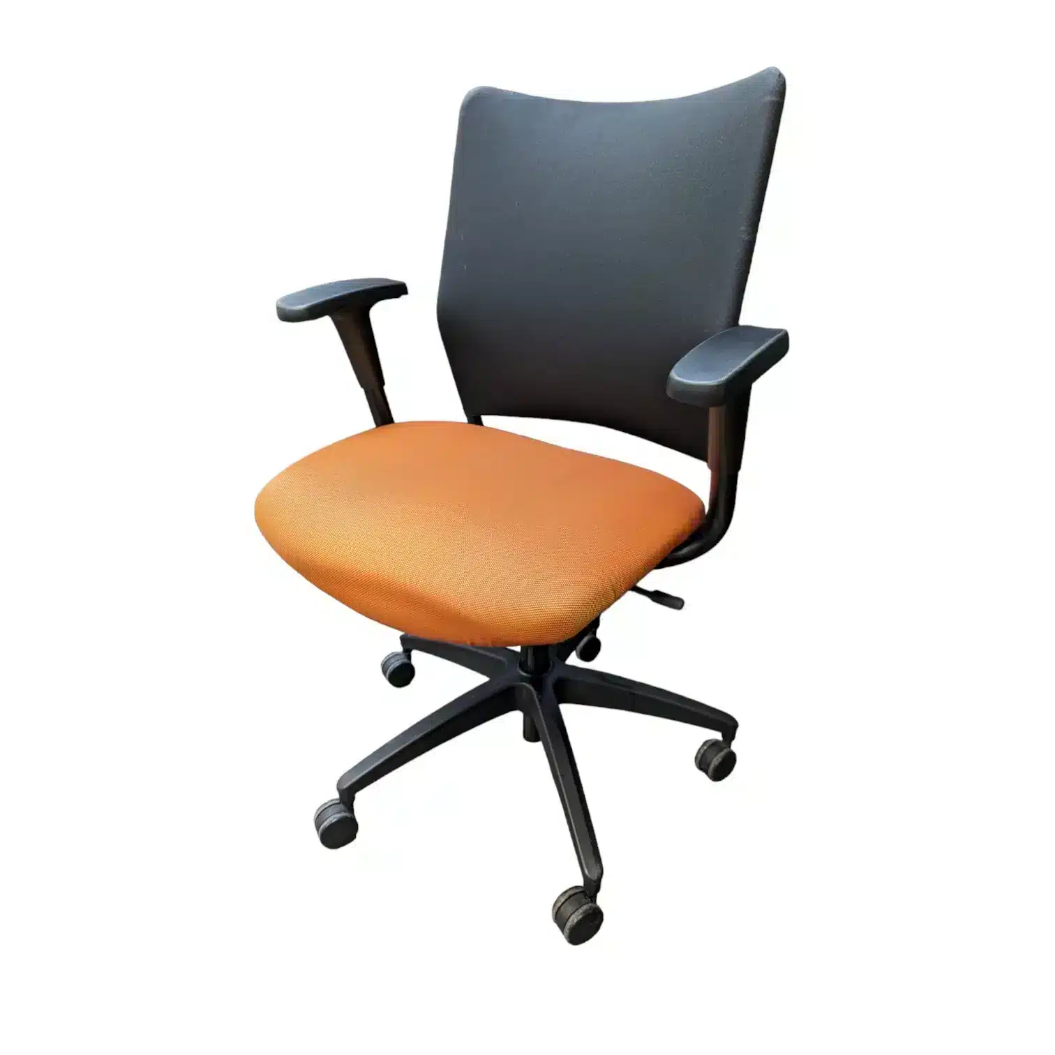 Hon Orange Seat/Black Back Task Chair, H4241