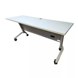 NDI Nesting fliptop training table 60x30 white top/grey base