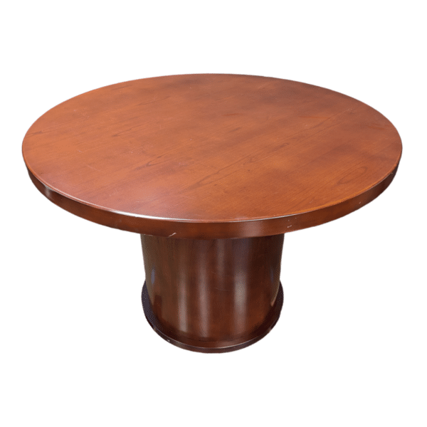 used 42 inch Round Table - Cherry