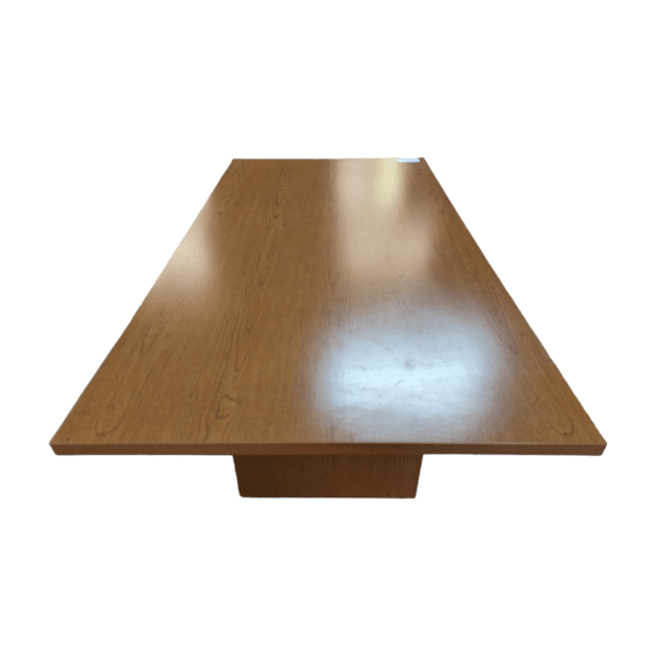 Used hon 6ft brown conference table