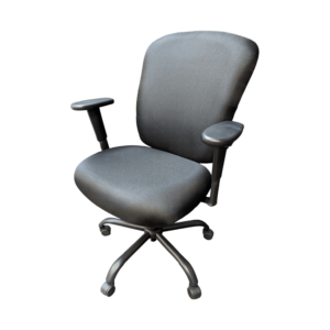 Alera Mota Series Big & Tall Black Cloth Task Chair