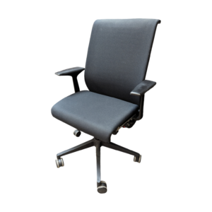 Used Black steelcase think chair