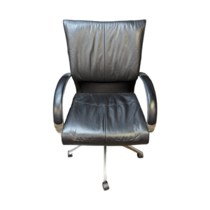 Used global soft curve mid back tilter chair