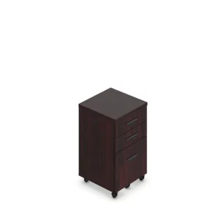 22”D Mobile Box/Box/File Pedestal with Lock